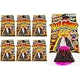 2Chill Small Erupting Volcano Science Kit (6 Volcano Toy) Science Experiments for Kids 6-8. Preschool Educational Lab Learning STEM Toys & Homeschool Supplies. 5429-6