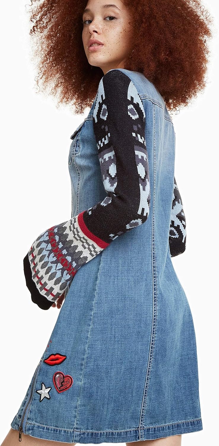 desigual denim dress