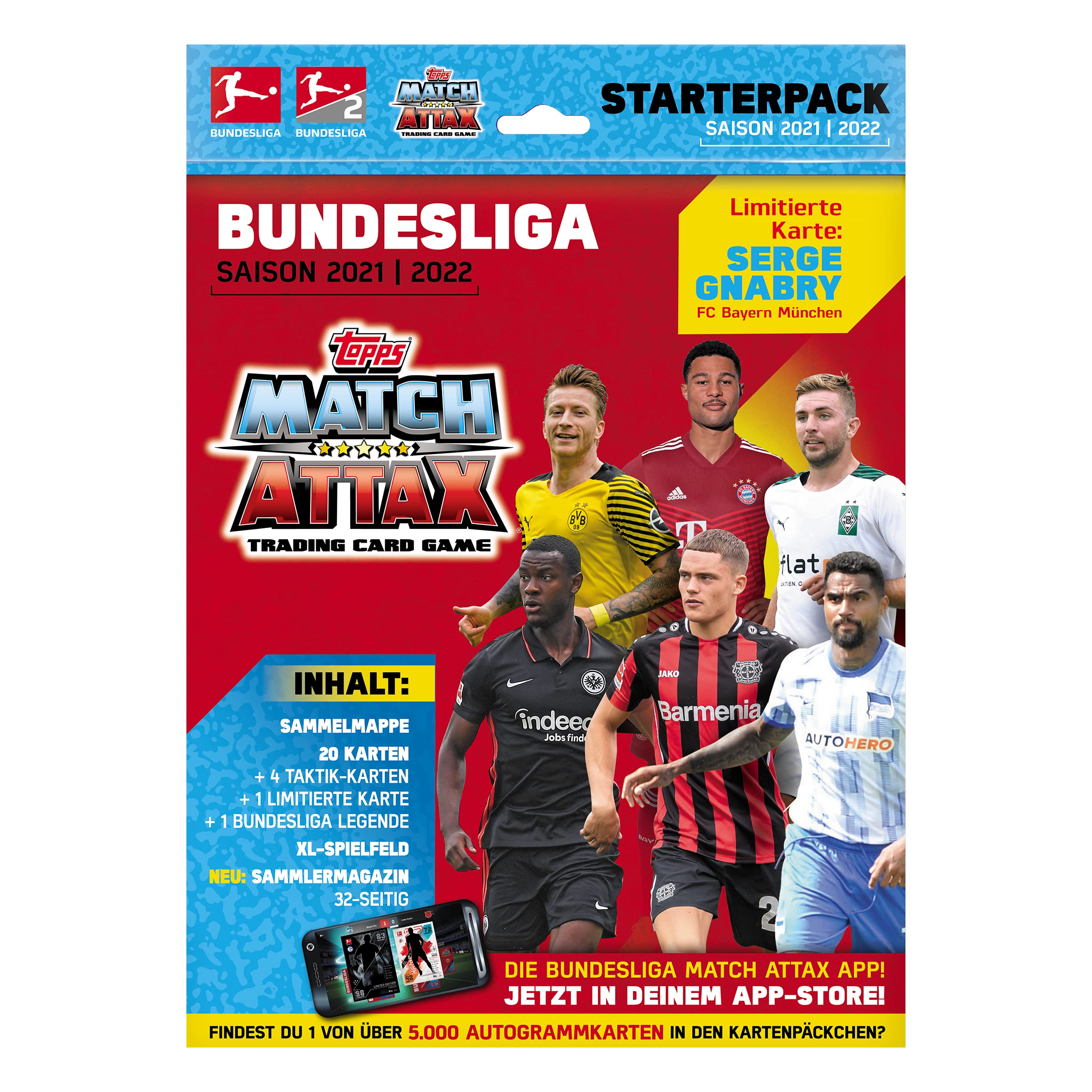 Bundesliga Match Attax 2021/2022 - Starter Pack