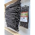 4oz Madagascar Vanilla Beans Organic Grade B. 5"-7" by FITNCLEAN VANILLA for extract, Cooking and Baking| 1/4Lb Whole NON-GMO Pods. Certified USDA Organic.