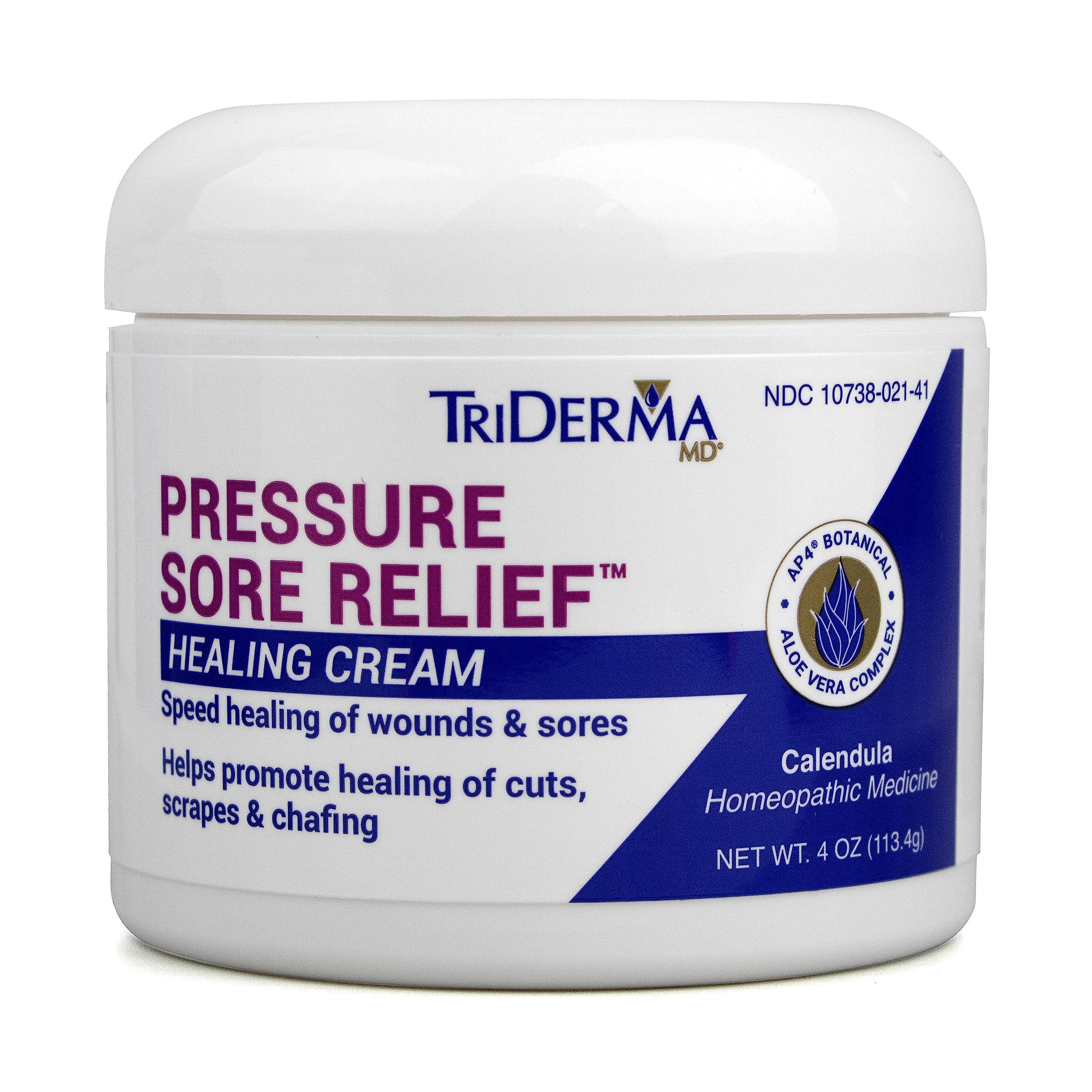 TriDerma MD Pressure Sore Relief Healing Cream for