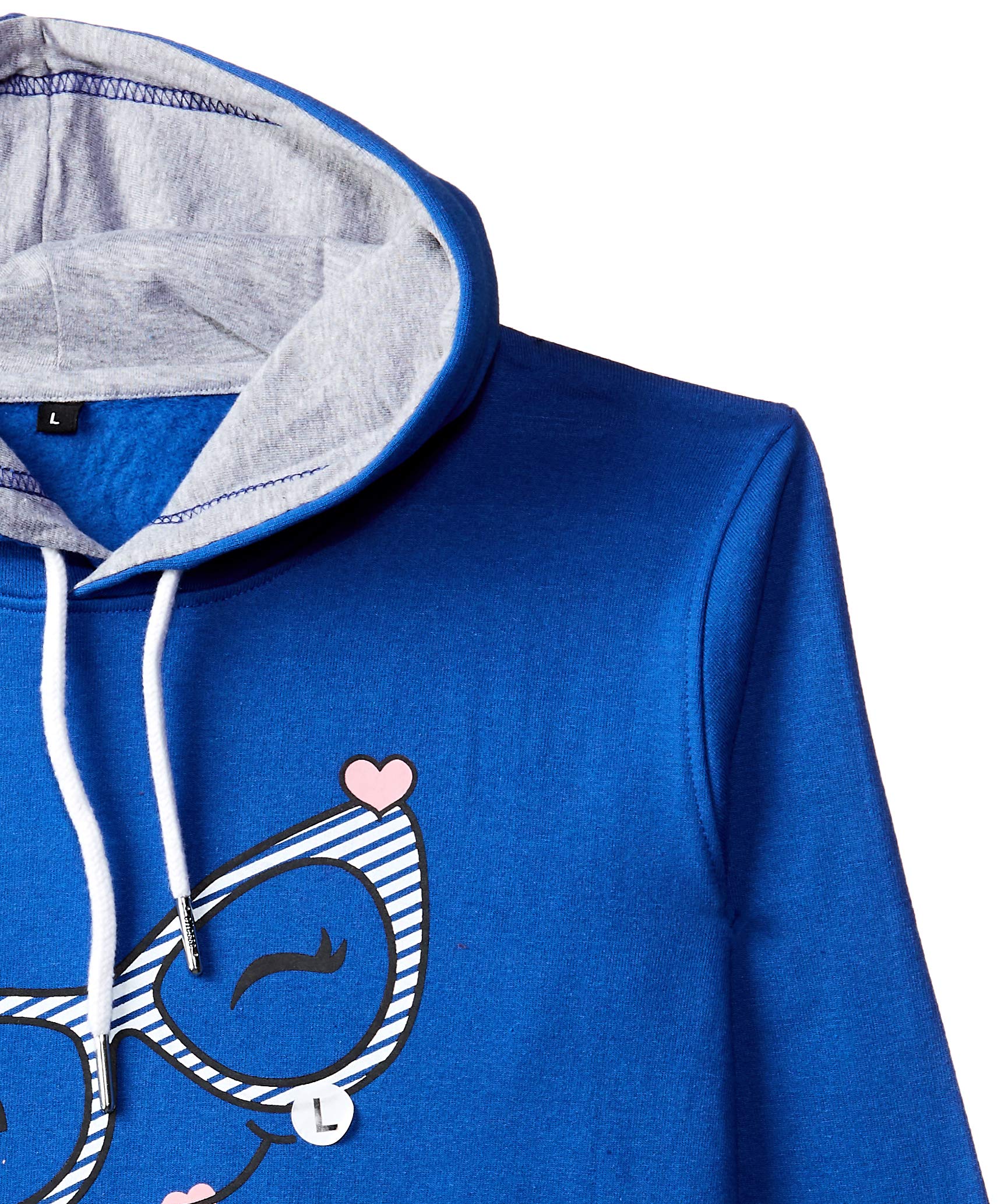 T2F Unisex-Child's Cotton Hooded Neck Sweat shirt (BYS-SS-07_Multicolor_9-10 Years_Blue_9 Years-10 Years) 2