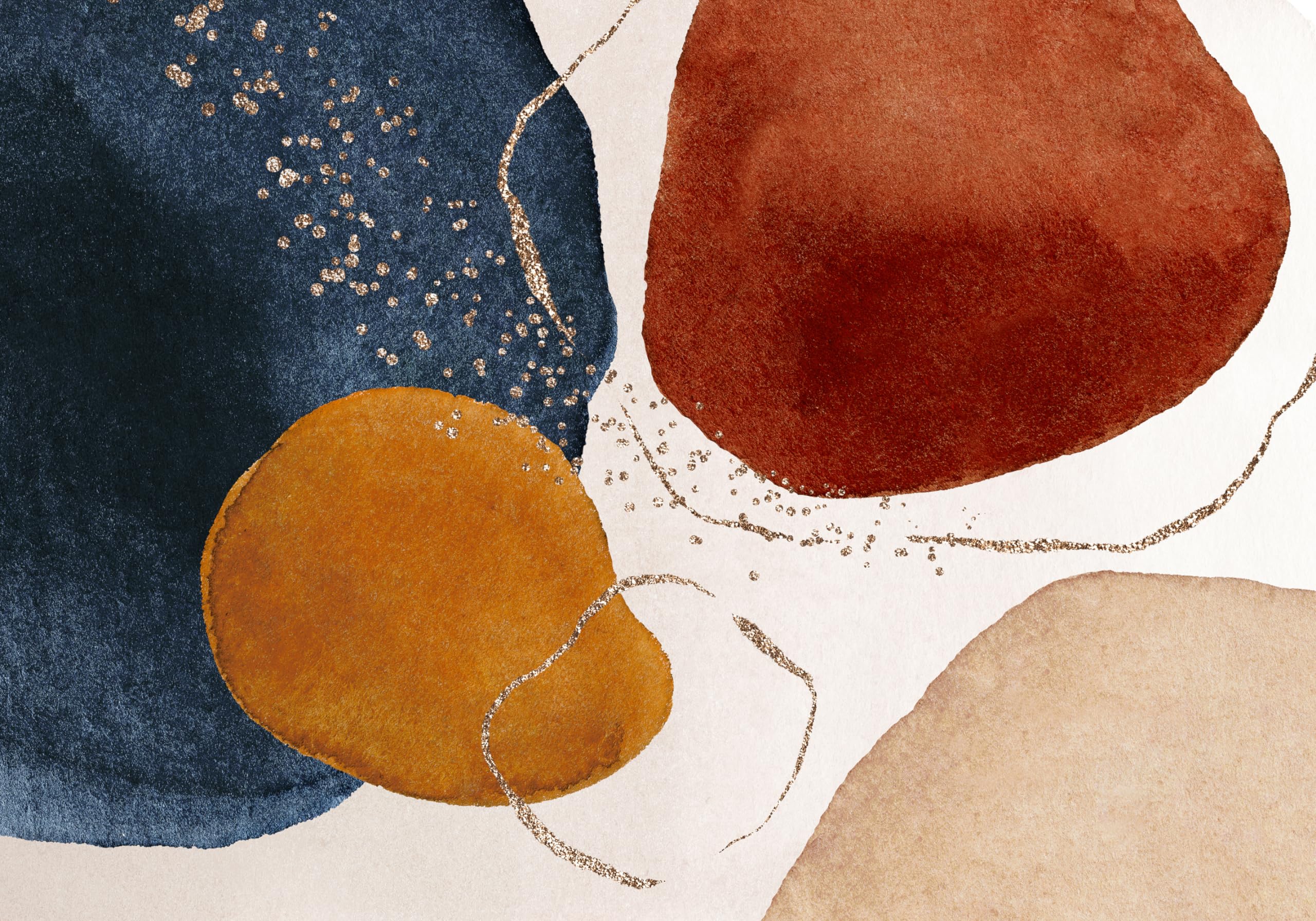 VINILIKO Vinyl Rug, 2.8 mm Thick Vinyl, Phthalate-Free, Colourful, 70 x 100 cm