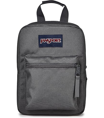 jansport backpack with squishy straps 26L Cross Town – 12 inch Daypack, Smokey Grit | Small Compact Travel Bag Water Bottle Pocket & Padded Shoulder Featuring dual water bottle Size:7'0