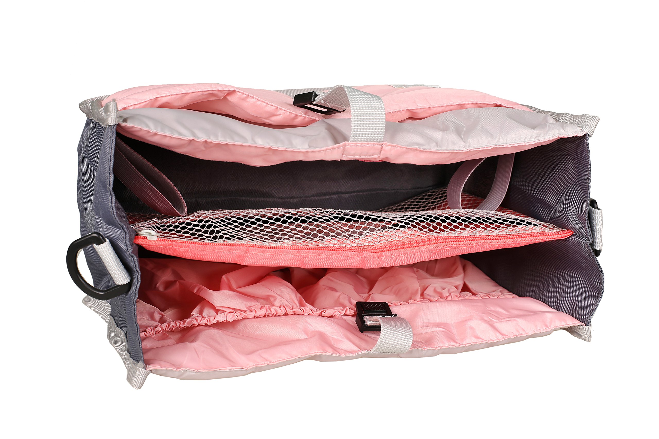 PK Baby Diaper Caddy Bag In Tote Bag Hanging Stroller Straps