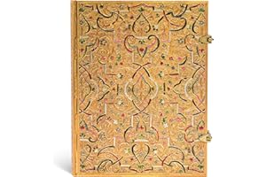 Gold Inlay Ultra Lined Hardcover Journal, 240pg, 120GSM by Paperblanks (Gold Inlay)