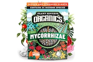 Mycorrhizal Fungi OMRI Organic Root Enhancer for Plant Success, Super Potent 20 Strain ECTO and ENDO Blend for Trees, Vegetab