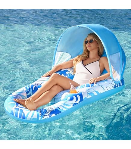 Lake Floaties SWIMLINE Cloud Chaise XL Pool Lake Float Lounger
