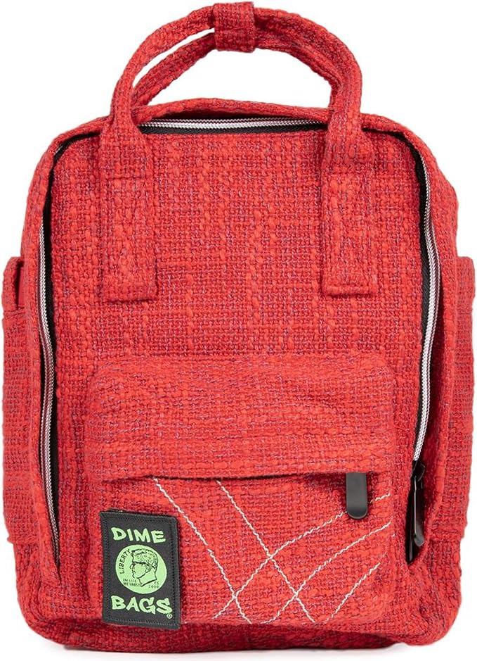 Dime Bags Hot Box Mini Backpack Multi Pocket, Small Backpack holds