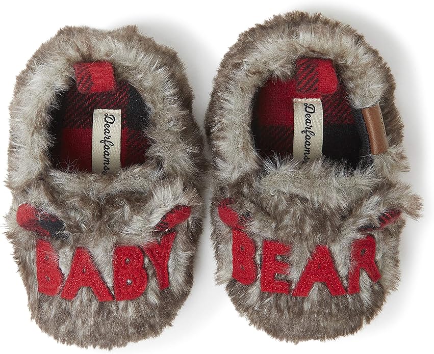 baby bear slippers dearfoams