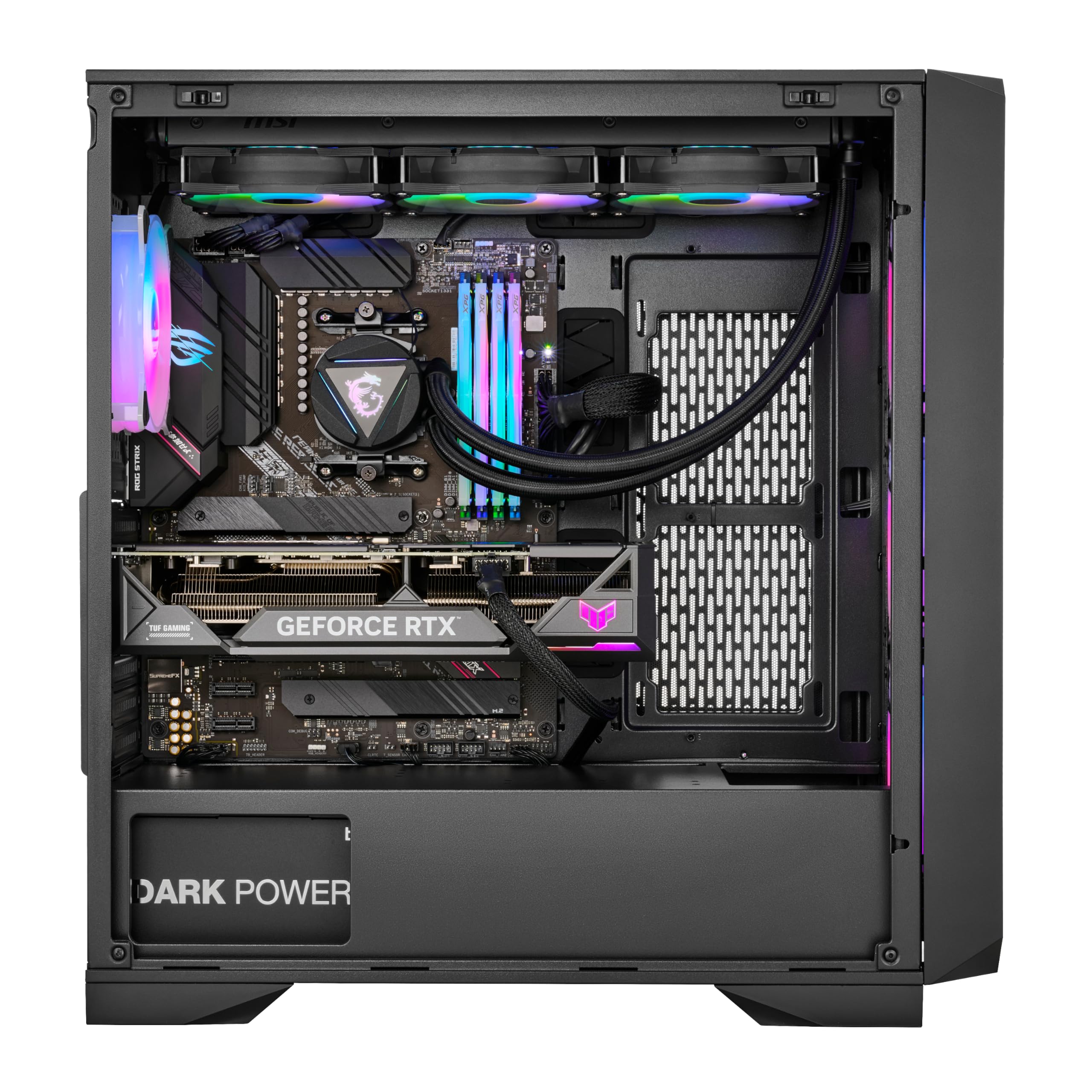 High End Gaming PC Ryzen 7 7800X3D mit NVIDIA RTX 5080 16GB, 32 GB DDR5 RAM, 1TB M.2 SSD, B850 Mainboard mit W-LAN, Windows 11 Pro 6