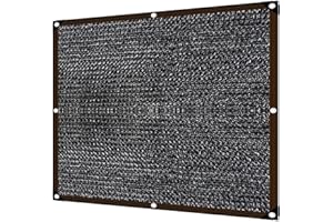 ZYCKWXS Shade Cloth for Garden-Plants,Sun Shades Outdoor for Patios, Privacy Screen Fence 90% Vegetable Greenhouse Canopy with Grommets, Chicken Coop Dog Kennel Cover,Backyard & Balcony