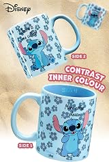 Disney Stitch Mug and Socks Gift Set Blue Stitch Official Merchandise view 5