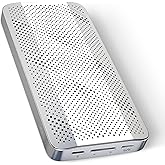 DUVOSS Bluetooth Speaker, 0.65" Ultra Thin Portable Magnetic Speakers, Loud&Clear Sound, IP67 Waterproof Dustproof, Bluetooth