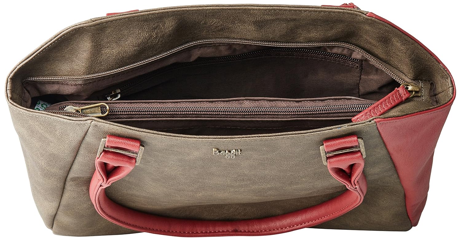 baggit women's tote bag (brown)