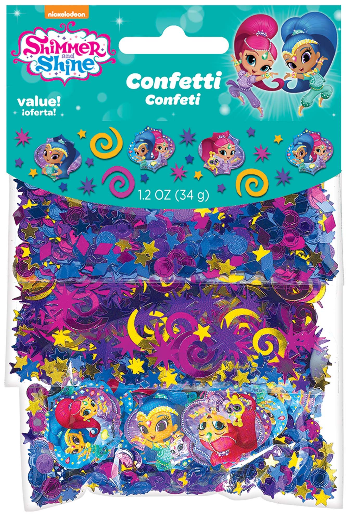 Shimmer and Shine 3 Pack Confetti 34g