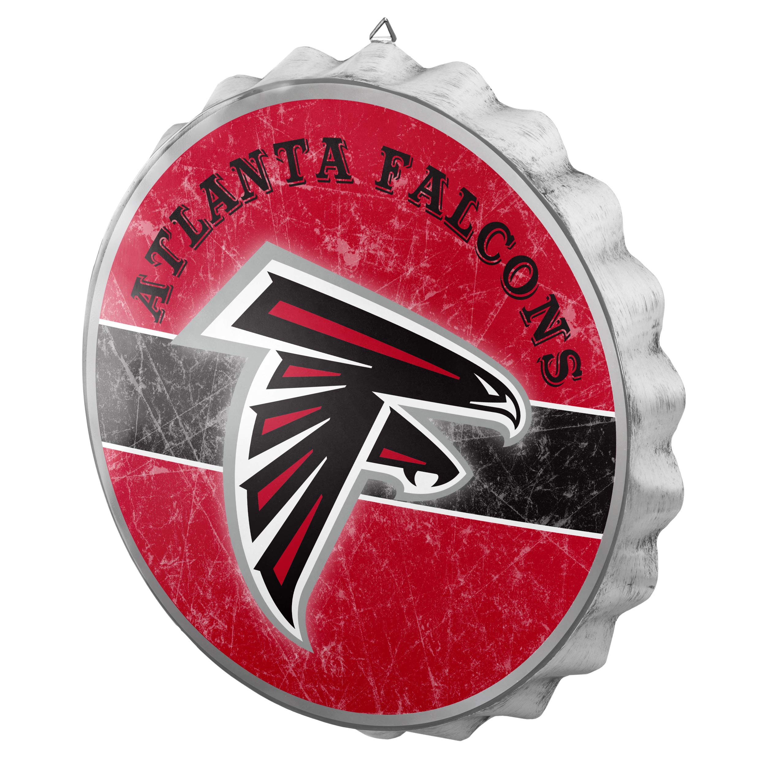 FOCO Atlanta Falcons NFL Metal Distressed Bottlecap