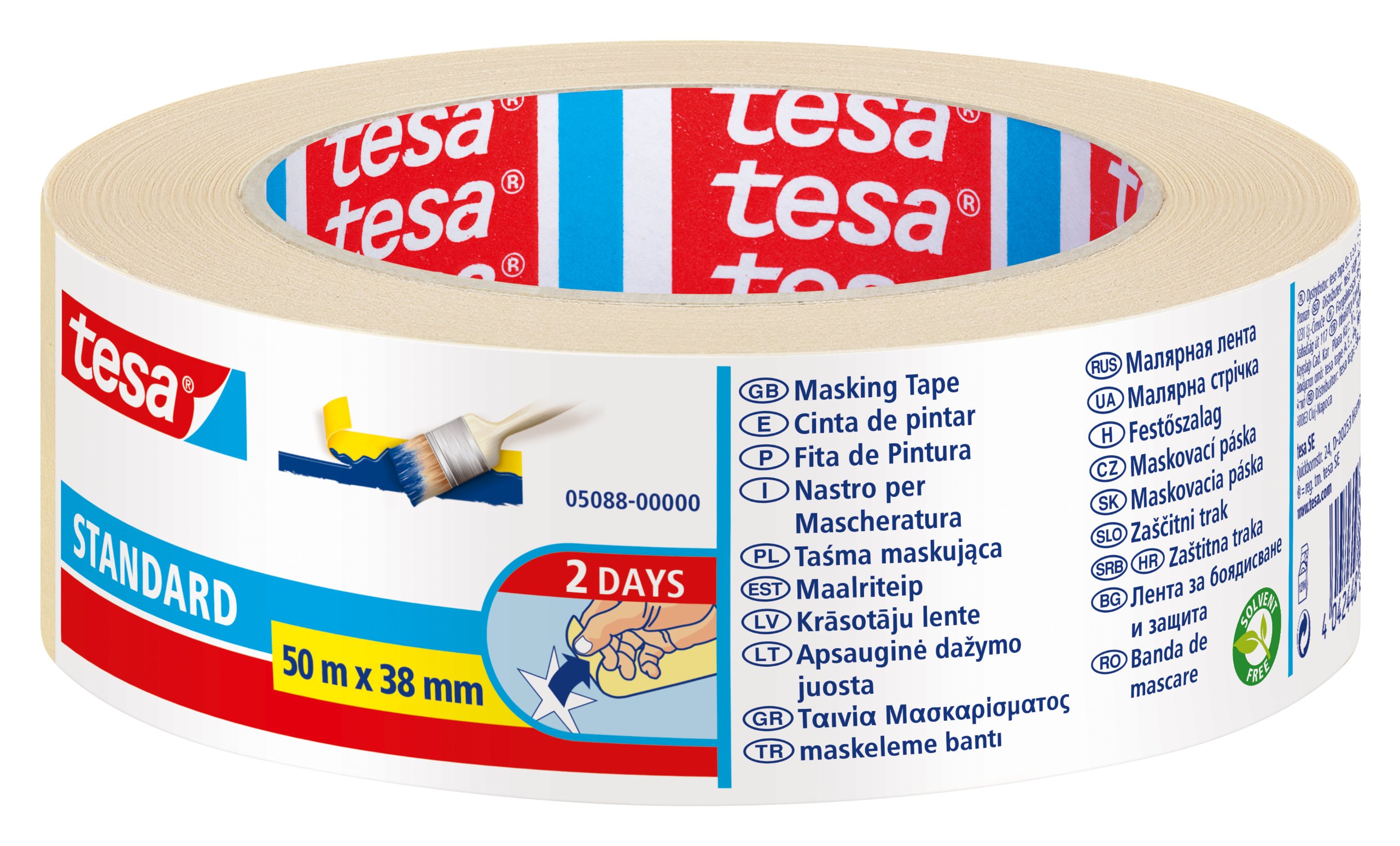 Buy Tesa 050880000000 Adhesive ing Tape Standard Solvent Free 38 mm