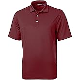 Cutter & Buck Mens Short Sleeve Virtue Eco Pique Recycled Polo Shirt