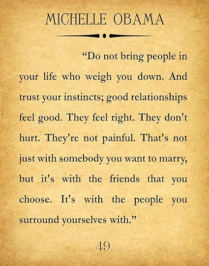 Wallbuddy Michelle Obama Citation D Amitie Citation Inspirant Citation Jeunes Michelle Obama Poster Obama Art Mural Obama Speech Poster Citation De Conseils 16 X Vintage Amazon Fr Cuisine Maison