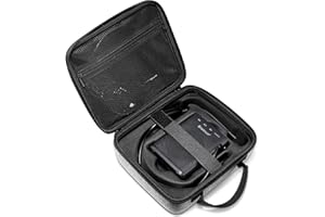 Bietrun Portable Storage Case Only for Bietrun WXM01 Headset Microphone, Voice Amplifier KYQ06, Wireless Voice Amplifier TS-230, with EVA Hard Shell Exterior, for Storage, Travel(Case Only)