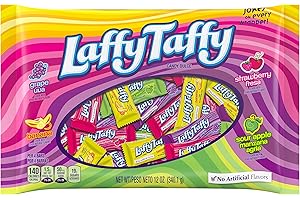 FERRARA PAN Laffy Taffy Assorted Mini Bars, 12 Ounce Bag