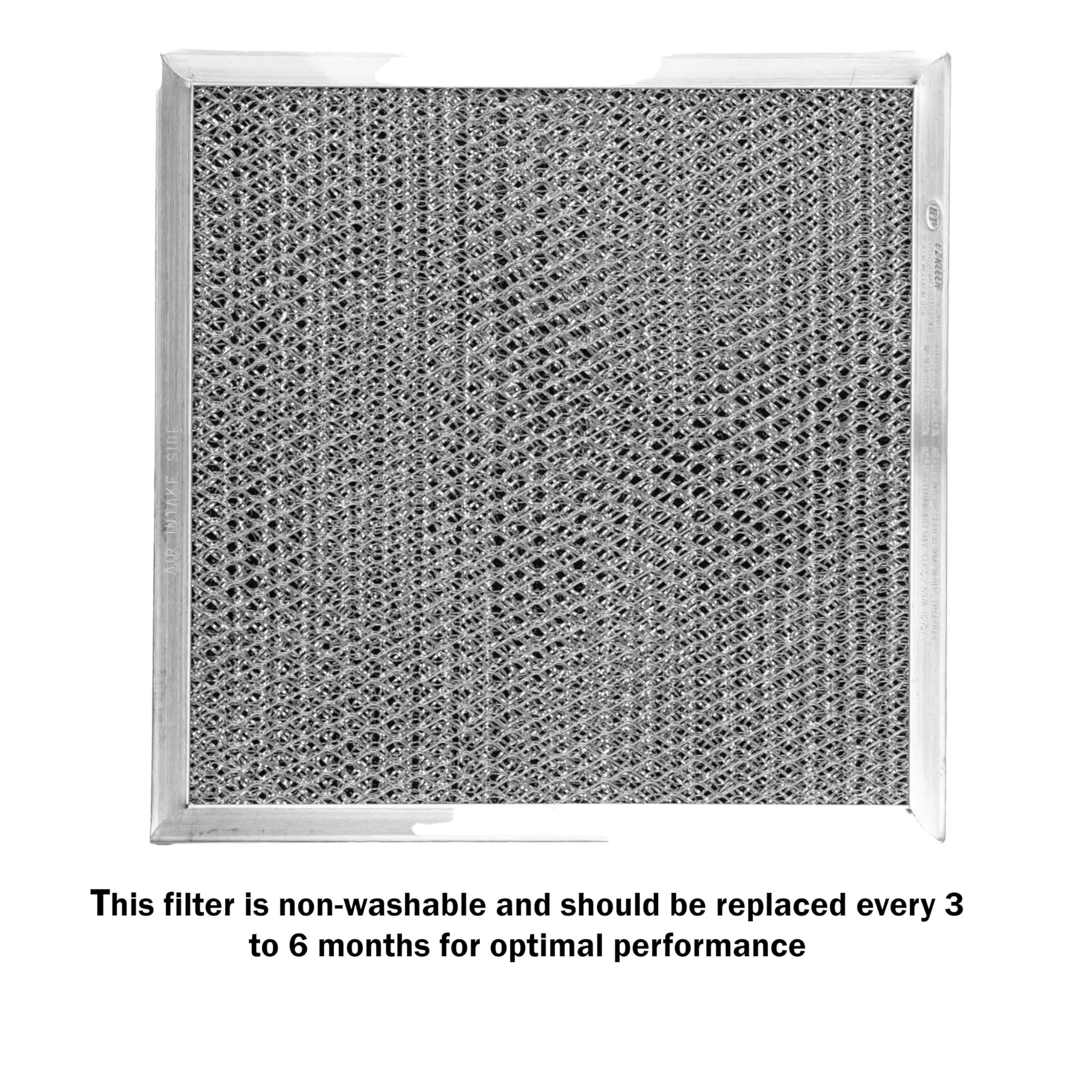WINDON BAY Range Hood Filter Replacement Compatible with Broan Nutone 41F, 97007696, 97005687 - Aluminum Grease Vent Hood Kitchen Charcoal Carbon Filter Mesh - 8.75 x 10.5 x .44 Inches
