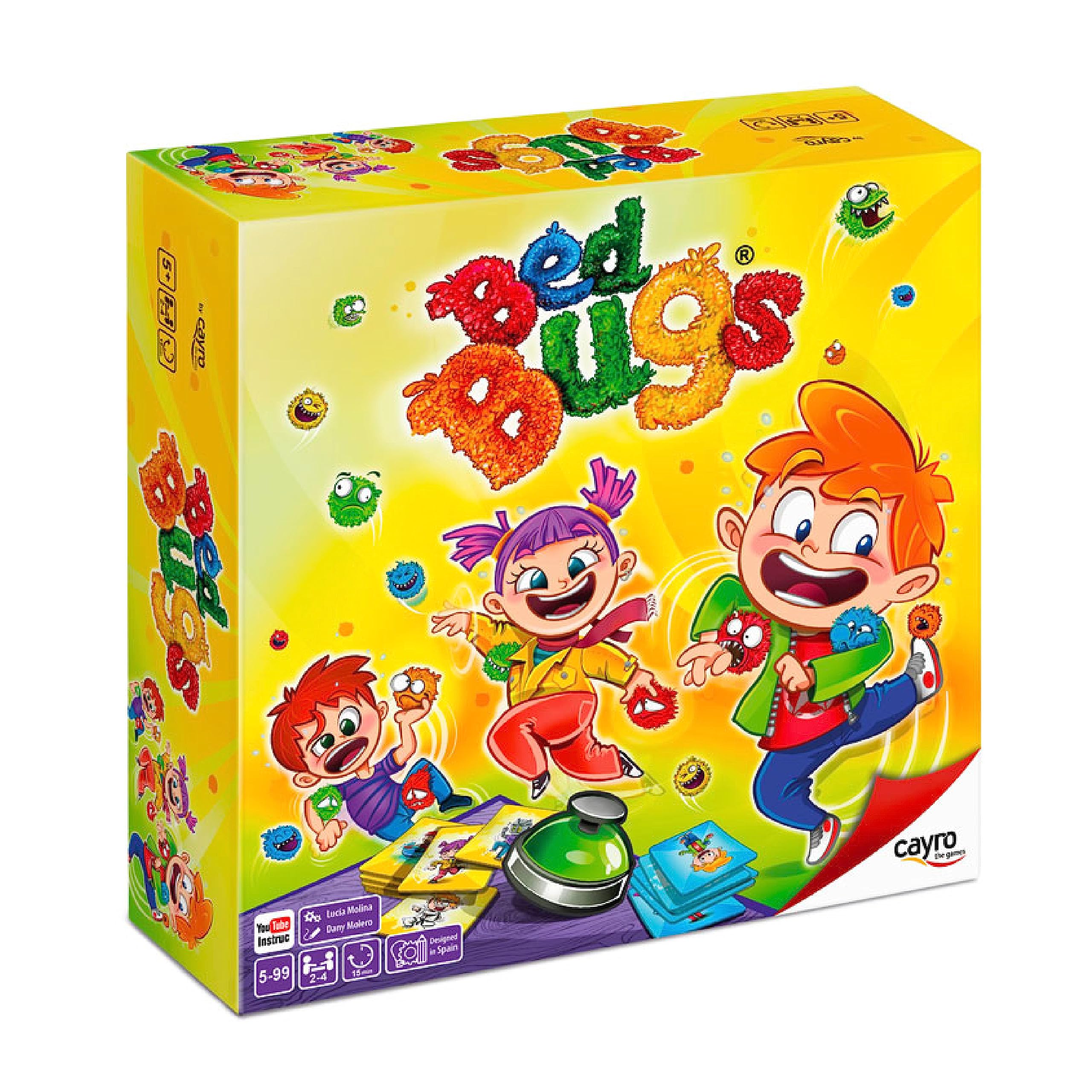 Cayro Bed Bugs Board Game, 341, Multi-Colour