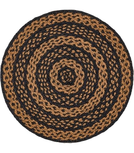 Earth Rugs 80-9-093BLS Trivet, Black