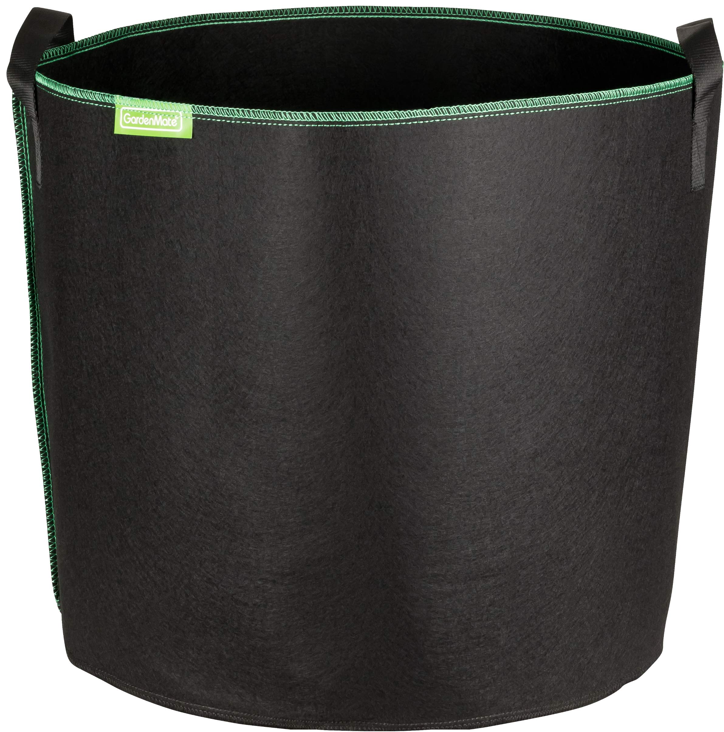 GardenMate 6-Pack 60 litres/16 gallons soft-sided plant pots – Grow bags with soft felt-like texture that promote air root pruning - GREENLINE