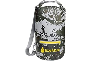 Skog Å Kust DrySak - Roll Top Waterproof Bag for Travel & Outdoors - 5, 10 & 20 Liter sizes