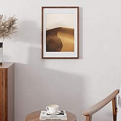 14x20 Picture Frame, Solid Oak Wooden 14"x20" Photo