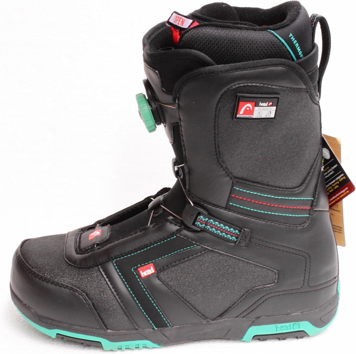 head classic boa snowboard boots