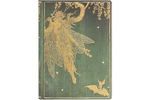 Olive Fairy Midi Unlined Hardcover Journal, 144pg, 120GSM by Paperblanks (Lang's Fairy Books)