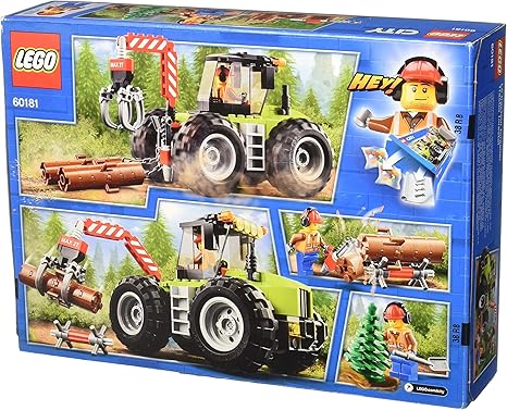 lego city forest tractor 60181 building kit
