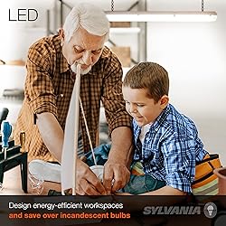 SYLVANIA 4ft LED Strip Light, 20W Equivalent, CCT 3