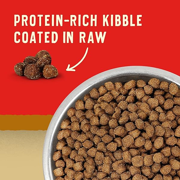 STELLA & CHEWY’S WILD RED DRY DOG FOOD RAW COATED HIGH PROTEIN WHOLESOME GRAINS PUPPY PRAIRIE RECIPE, 3.5 LB. BAG
