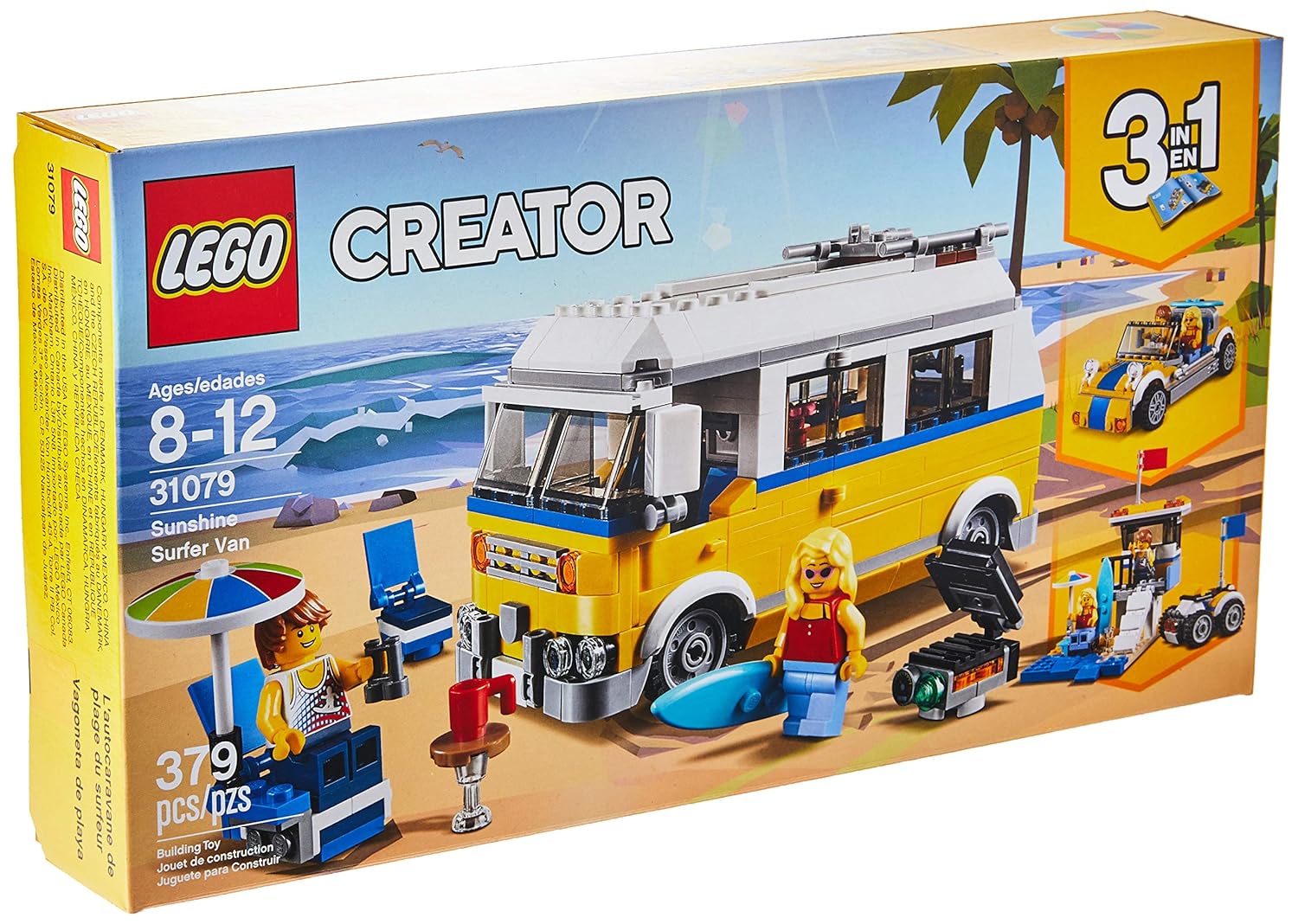 lego creator surfer van