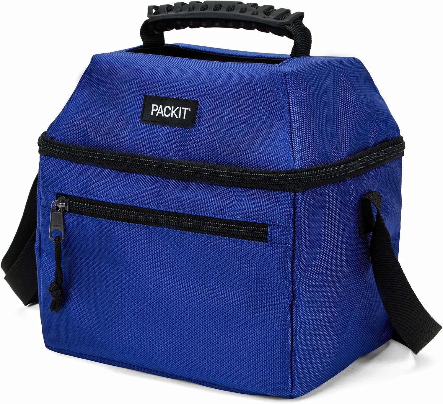 PackIt AMZNSCBB Freezable 9 Can Skylight Cooler, Poly Canvas, Cobalt