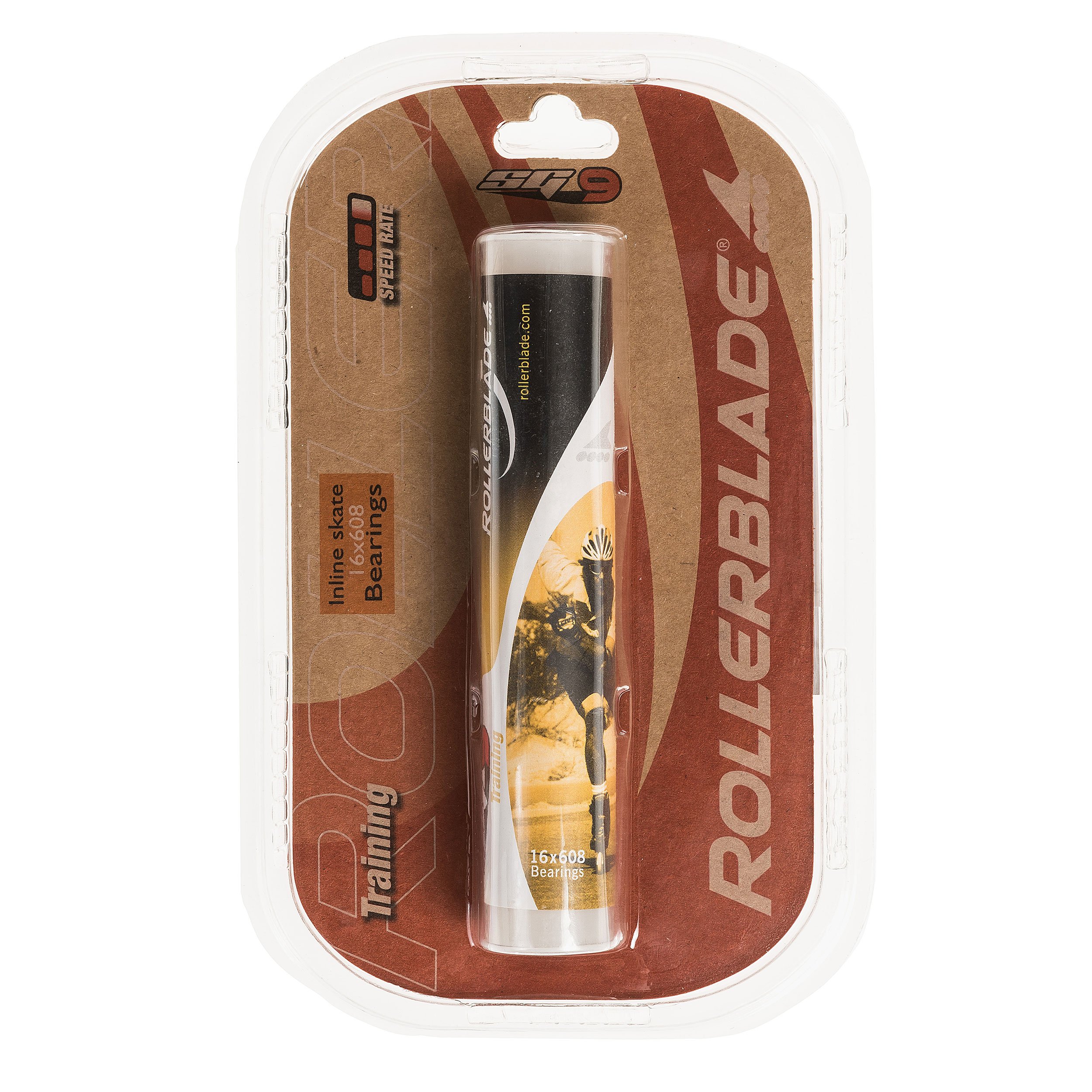 Rollerblade Inline Skate SG9 Bearings, Silver, One Size