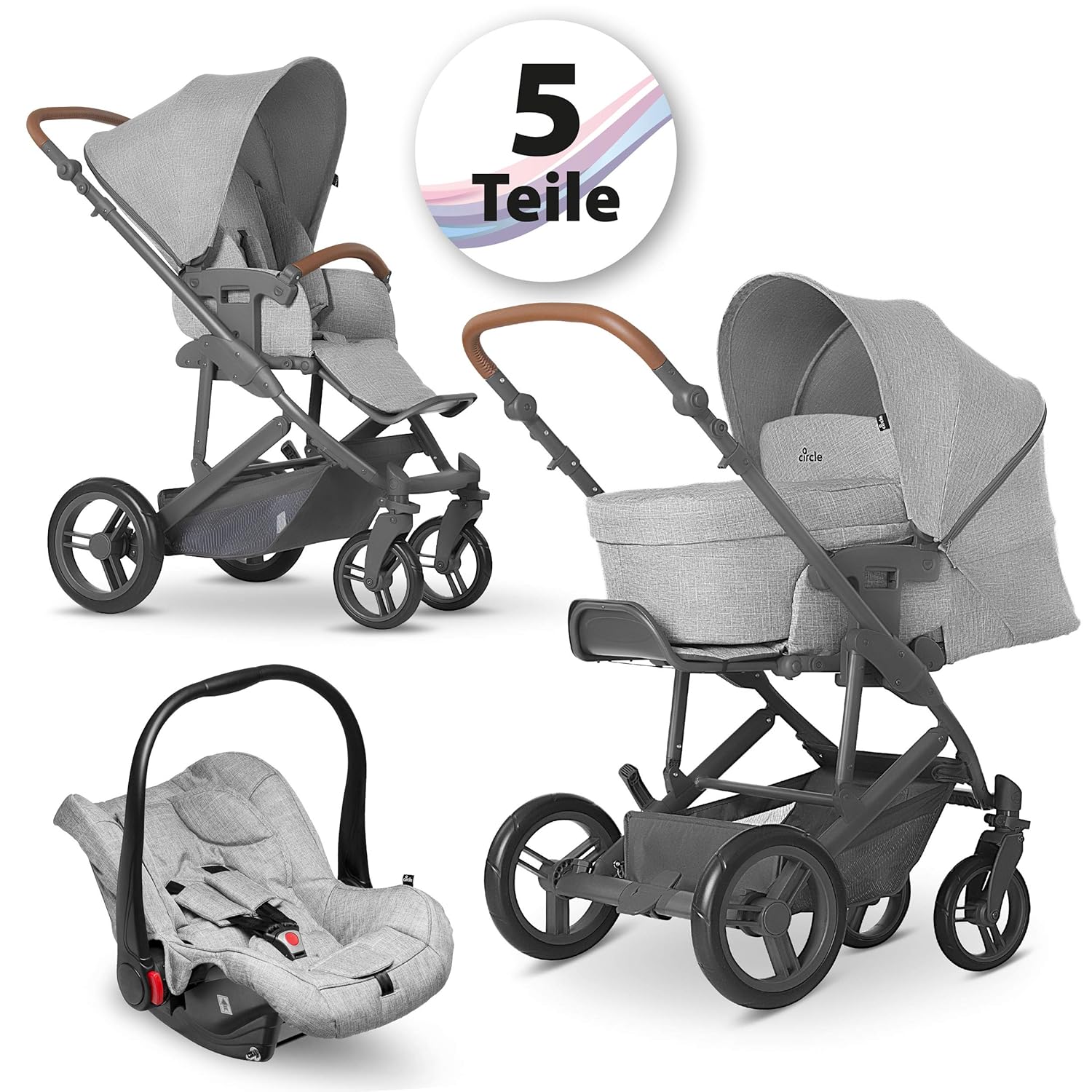 3 in 1 pram set