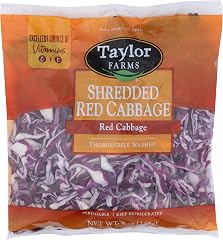 Taylor Farms Shredded Red Cabbage, 8 oz