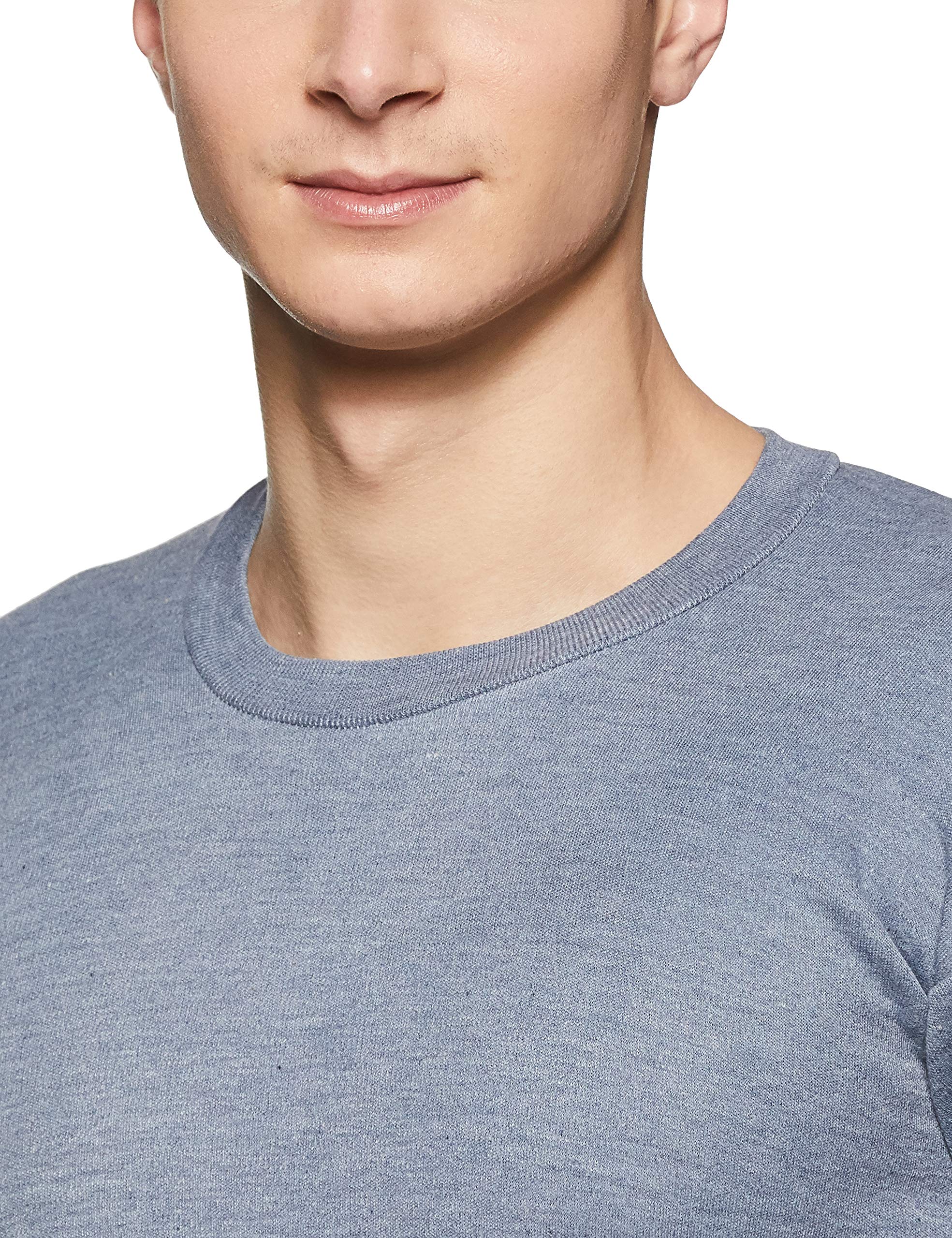 Rupa Thermocot Men's Cotton Thermal Top (8903978490212_Agni R-N H-S -90_Grey) 3