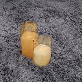 Aspire Homeware Grey Fluffy 120x170 Rug Non Slip Large Modern Shaggy view 9