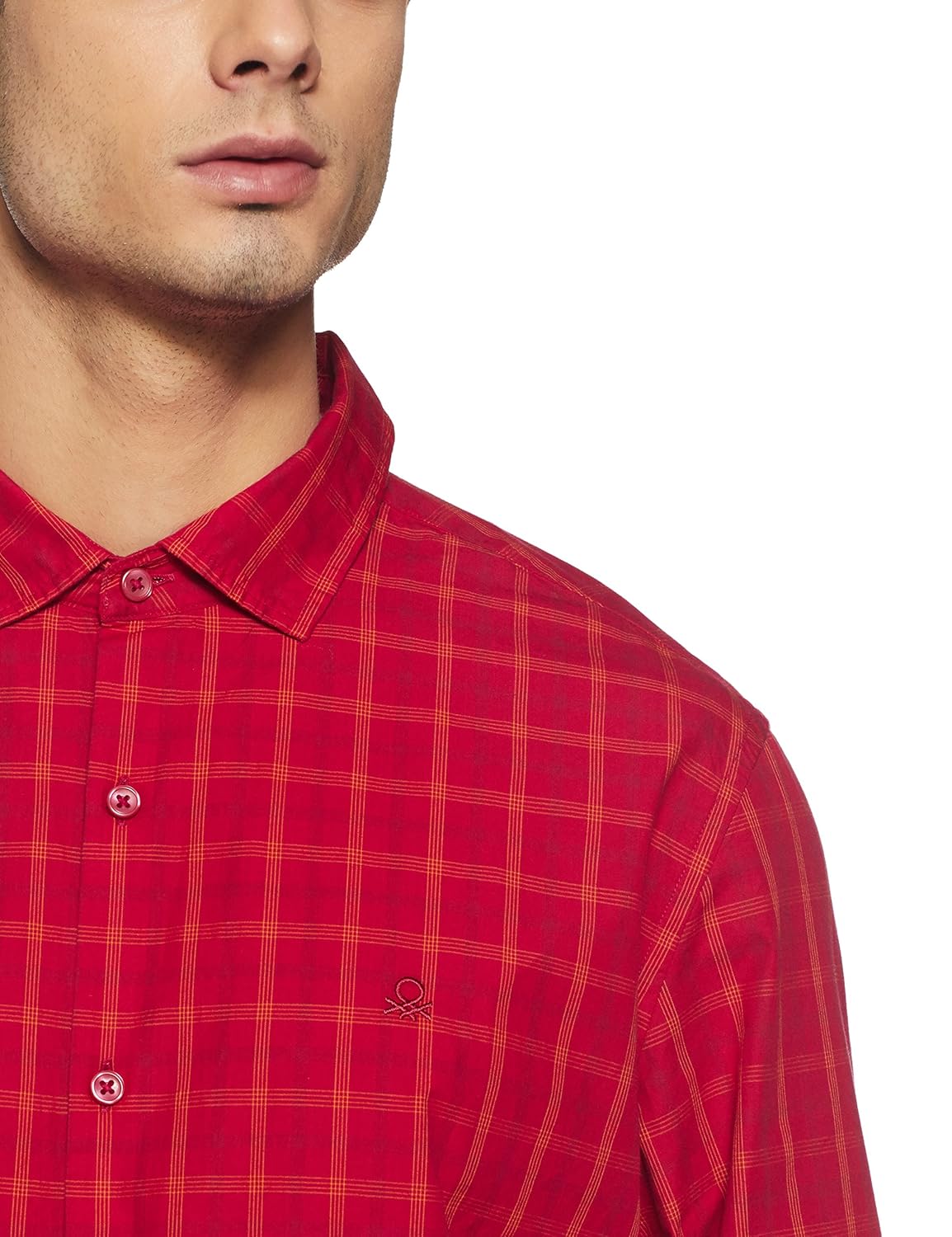 united colors of benetton men's dress shirt