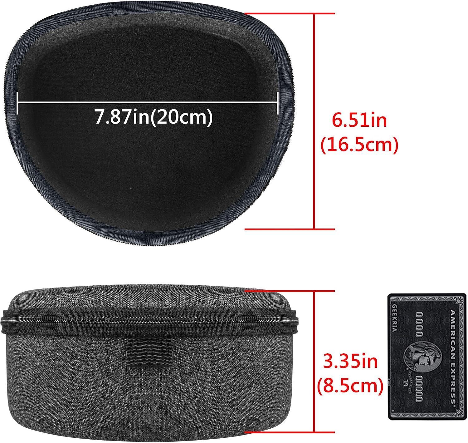 Geekria Shield Headphones Case Compatible with Skullcandy Riff 2, Riff, Crusher ANC/Evo, Hesh Evo, Hesh ANC - Image 5