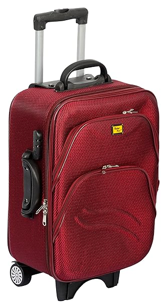 United Polyester Matty 50 cm Red Softsided Cabin Trolley Bag