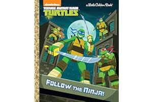 Follow the Ninja! (Teenage Mutant Ninja Turtles) (Little Golden Book)