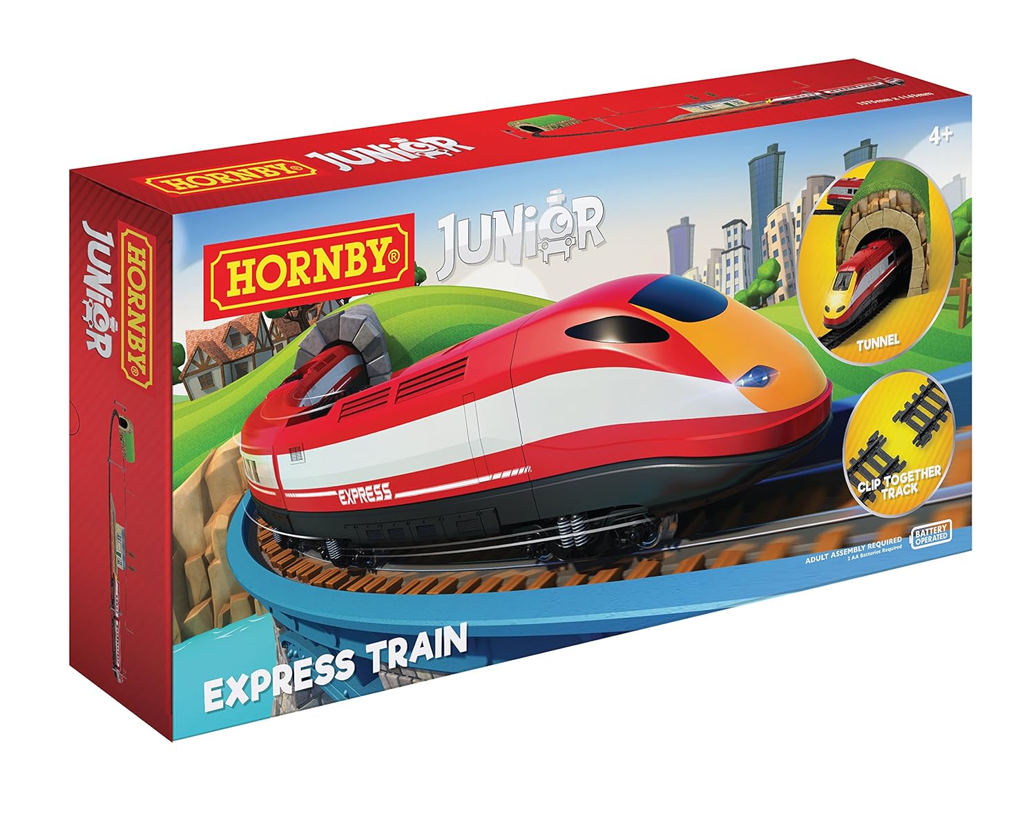 Hornby R1215 Junior Express Train Battery Powered Railway Playset