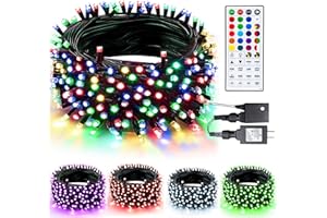 TW SHINE Color Changing Christmas Lights, 66 FT 200 LED RGB Halloween Lights with Remote Waterproof, Outdoor Christmas Lights for Indoor Xmas Tree Party Wedding Decorations